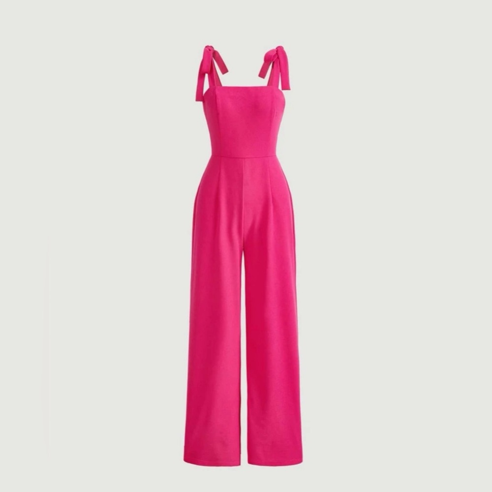 Barbie pink SHEIN jumpsuit size small